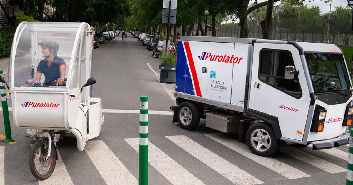 Purolator launches innovative delivery vehicles in Toronto and Montreal